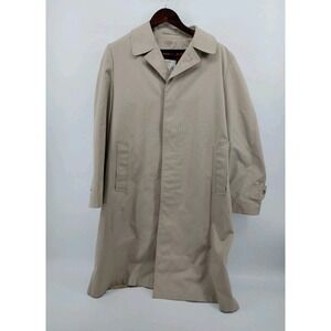 London Towne from London Fog Trench Coat Men's Size 40R Vintage Korea